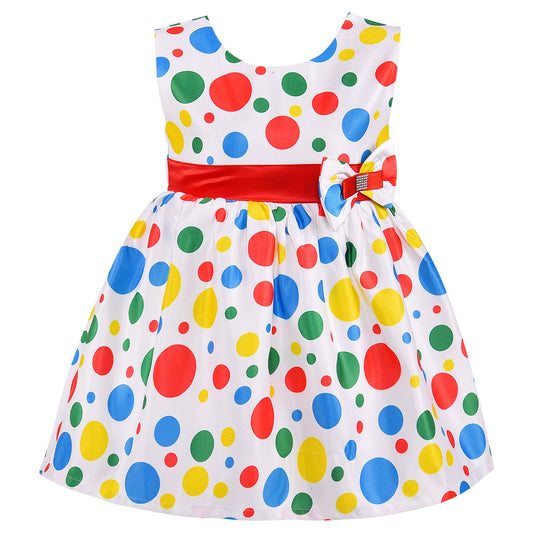 Wish Karo kids Birthday Frock Dress (stn761mlt)