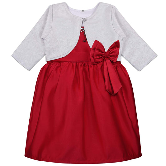 Wish Karo kids Birthday Frock Dress (stn767rd)