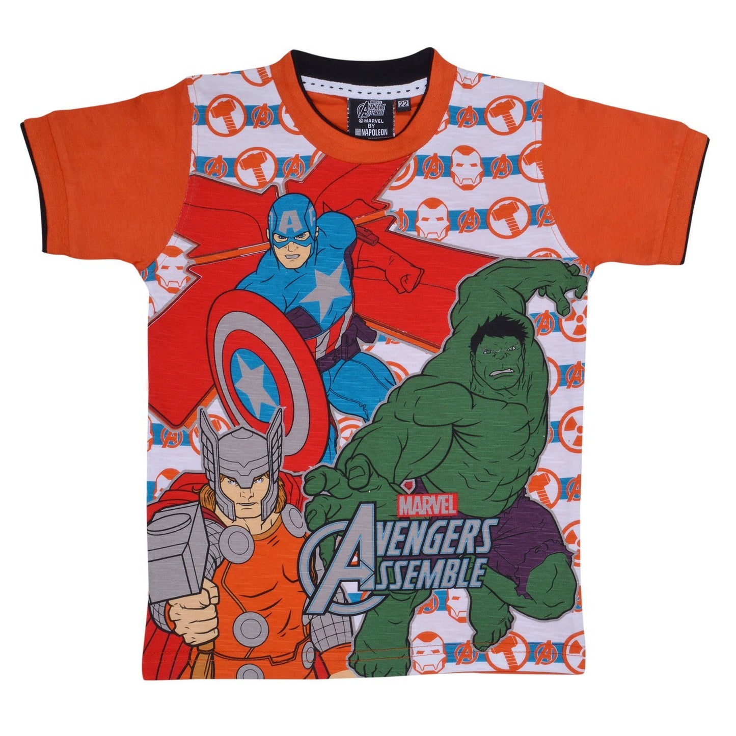 Boys  Marvel Team Tshirt org -  Wish Karo Dresses